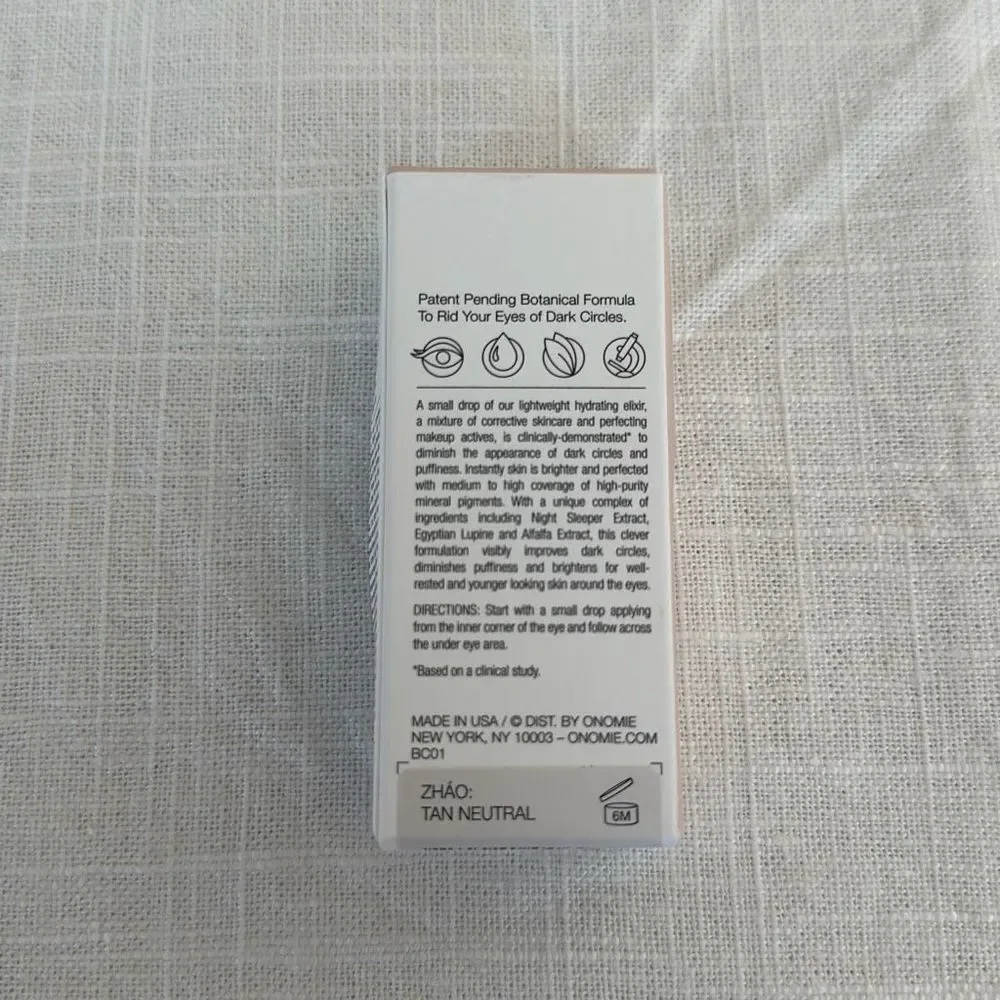 Onomie Bright Concealing Elixir Dark Circle Corrector in Tan Neutral Shade 10g